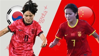 14h00 ngày 19/5: U17 nữ Hàn Quốc vs U17 nữ Trung Quốc
